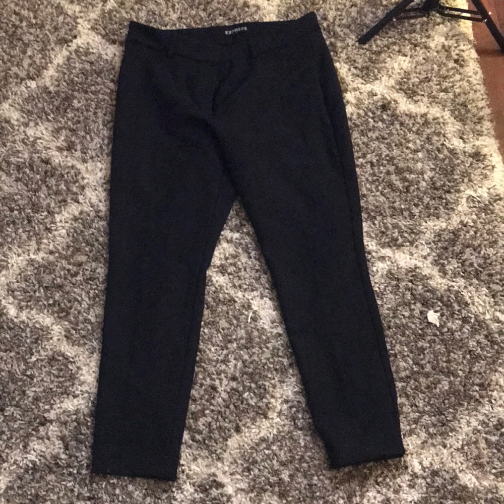 Express skinny Mid Rise Dress Pants, 12 short